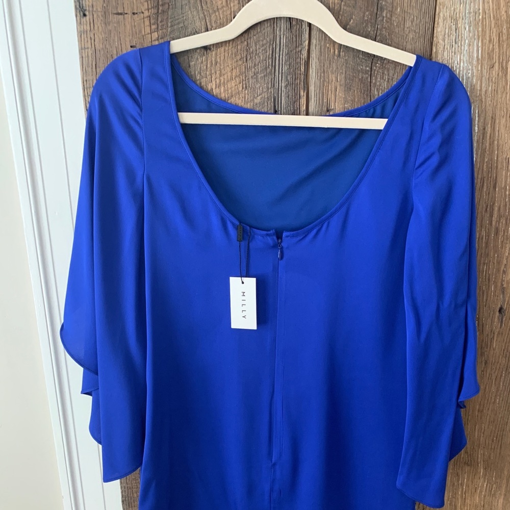 Royal blue long sleeve Milly dress size 2